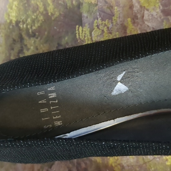 STUART weitzman leather black heels size 7.5 narrow - Picture 3 of 10